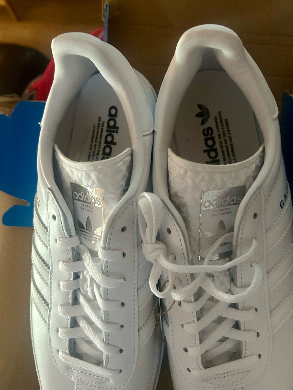 NIB Women’s size 9.5 Adidas Gazelle Bold. - Picture 6 of 6